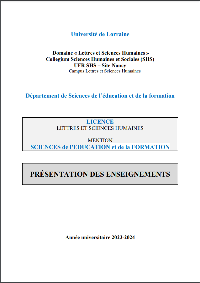 vignette licence sde livret