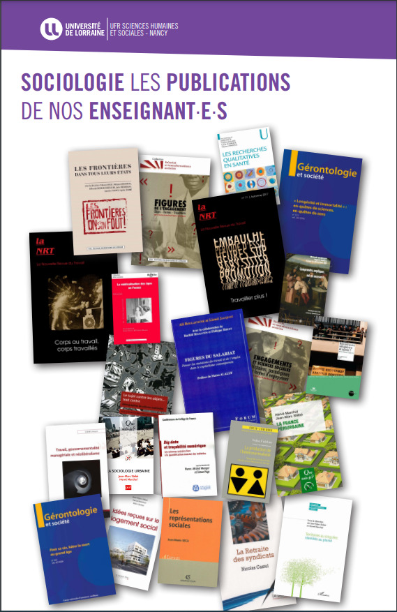 vignette plaquette socio les publications de nos enseignants