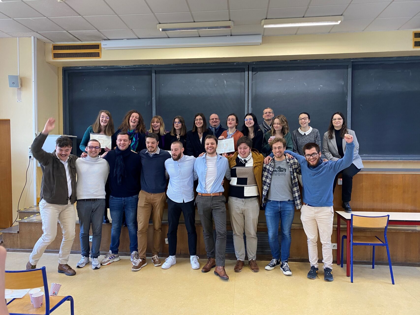 remise de diplome histoire